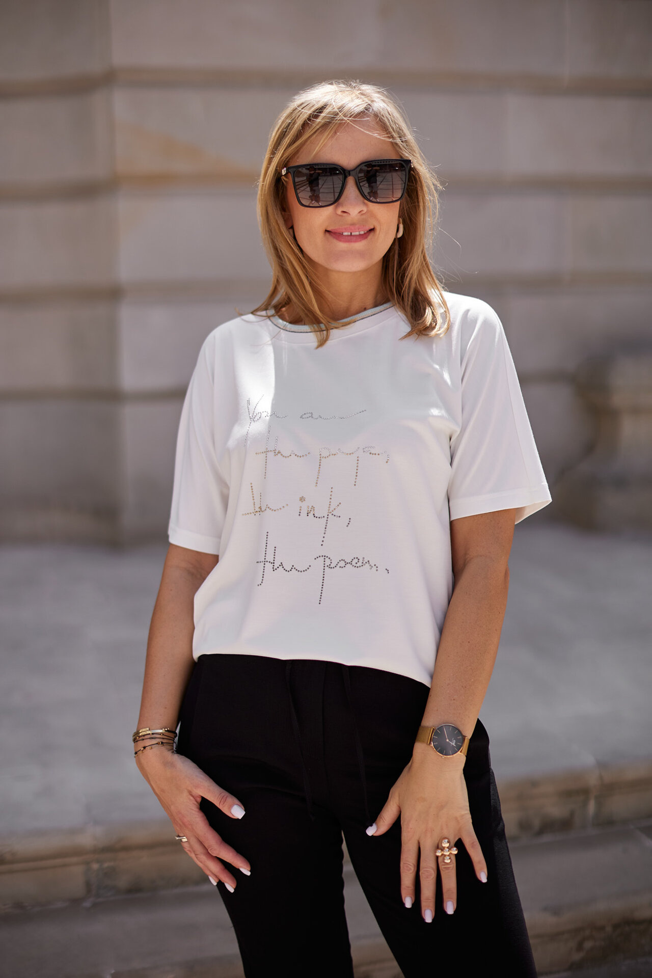 Elegancko-sportowe spodnie z dzianiny "MORGAN-LIGHT"